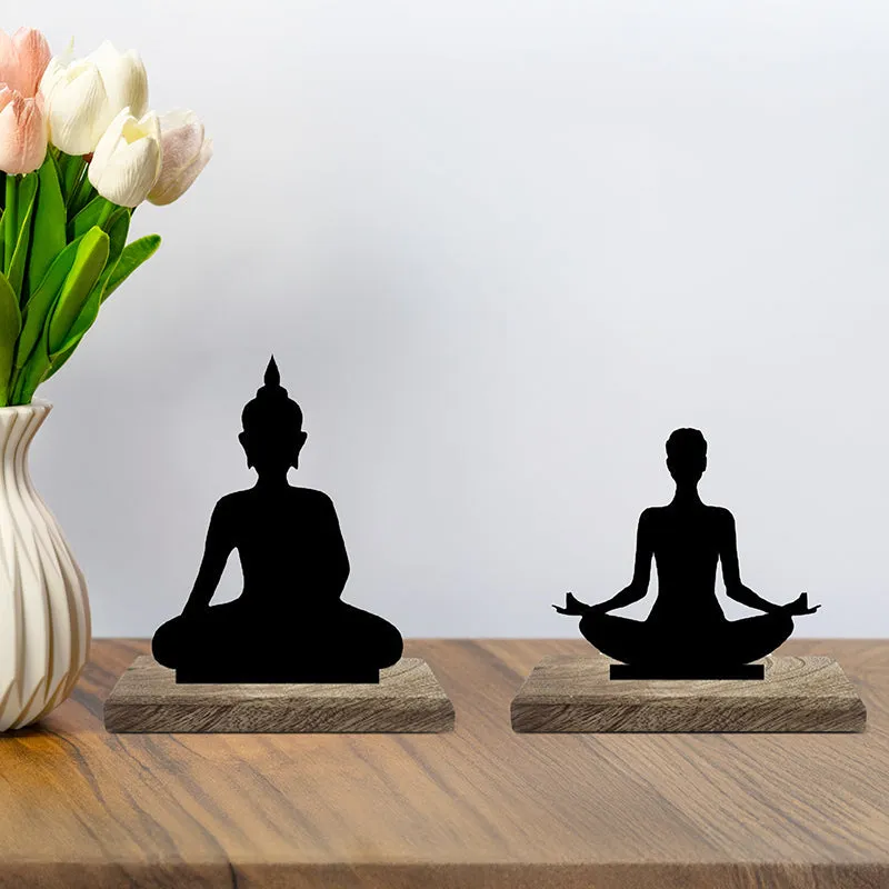 Spiritual Harmony Showpiece - Set Of Two media 1