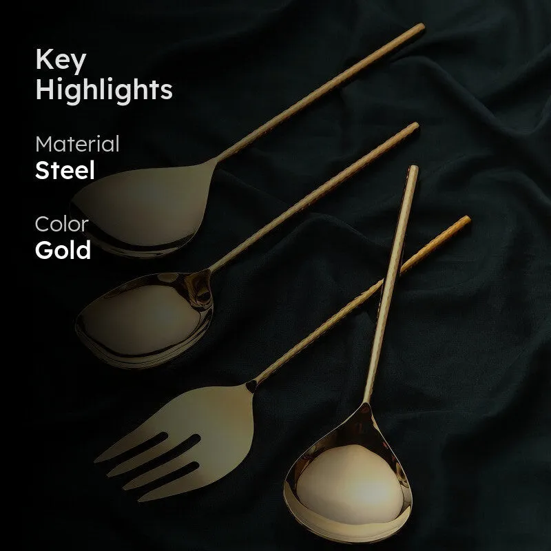 Stream Serving Set - Four Piece Set media 2