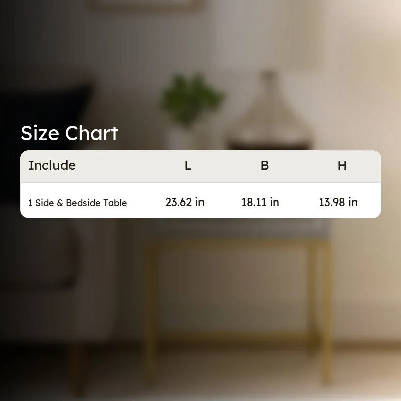 Serin Bone Inlay Bedside Table media 9