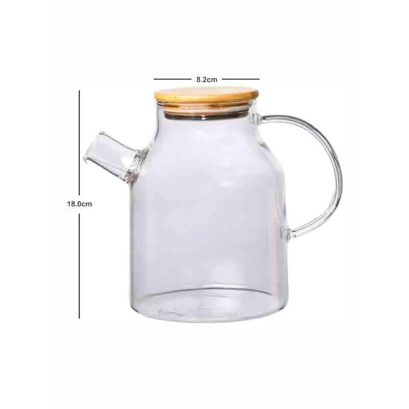 Holofy Serving Jug with Wooden Lid (Tall) media 5