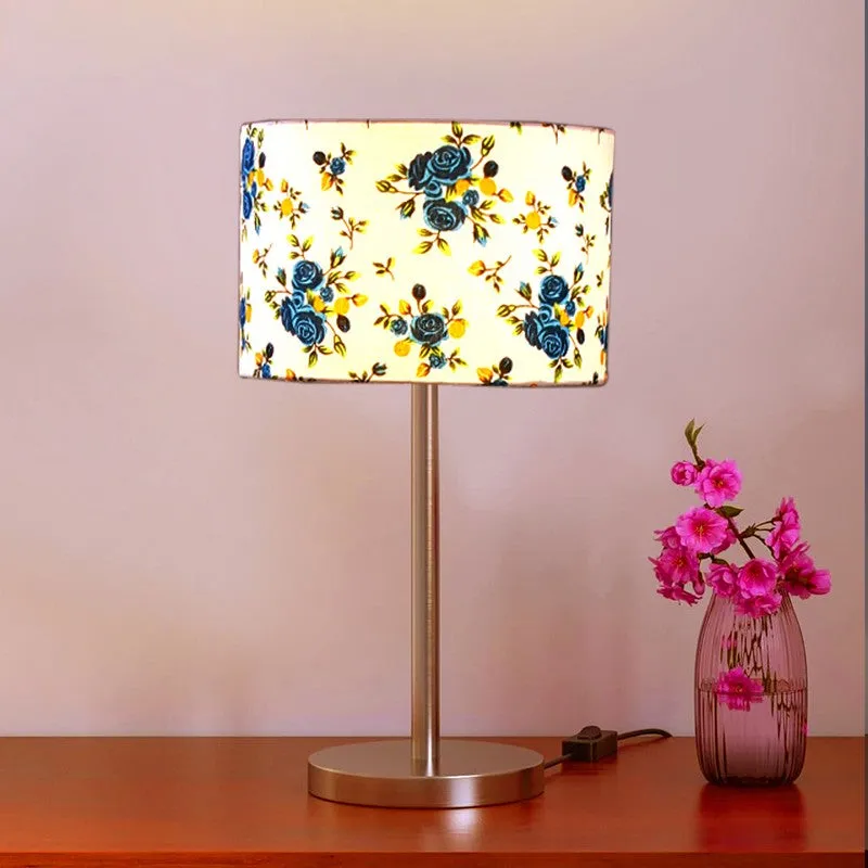 Noctra Glowon Floral Metal Table Lamp - Multicolor media 3