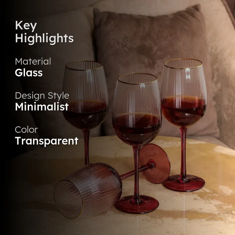 Royal Sip Wine Glasses (350 mL Each) - Set of Four media 2