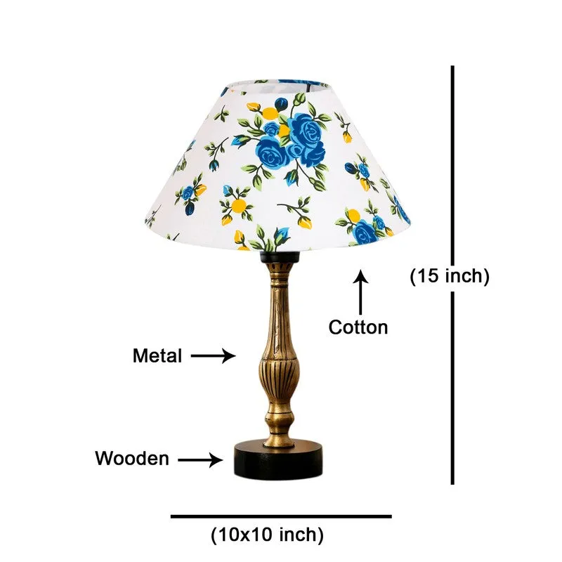 Aurelo Sora Wooden Table Lamp - Multicolor media 8