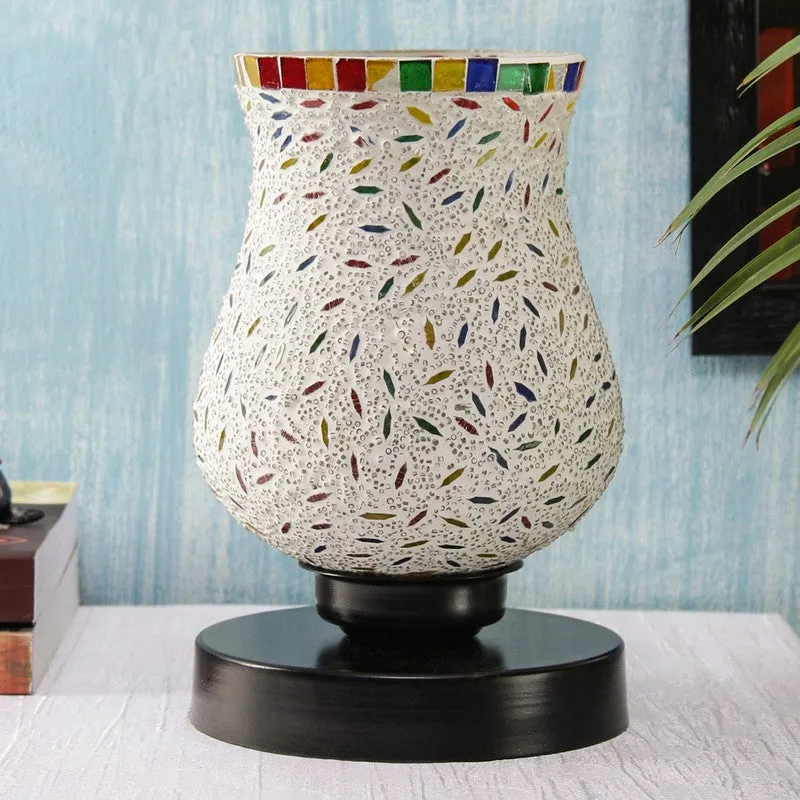 Lunalor Mosaic Glass Table Lamp - Multicolor media 3