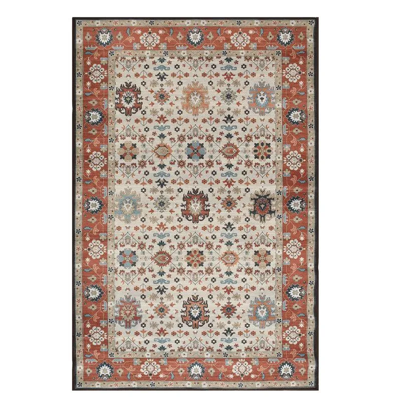 Ishtar Velvet Rectangle Anti-Skid Carpet media 1