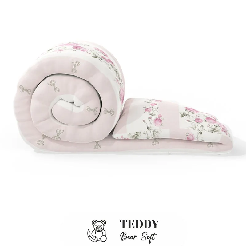 Fleurora Bedding Set (Pink) - Four Piece Set media 6