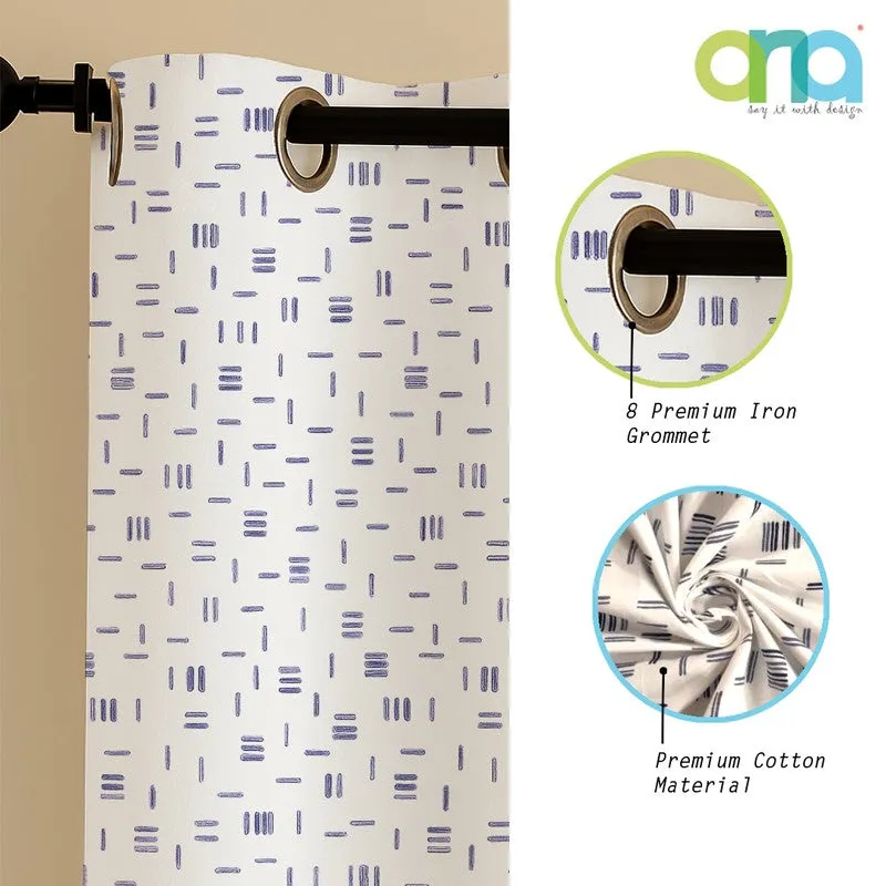 GeoPop Cotton Curtains - Set Of Two media 7