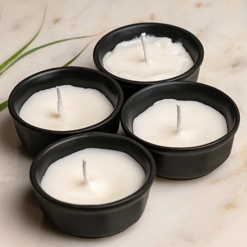Amy Jasmine Scented Candle - Set Of Four media 4