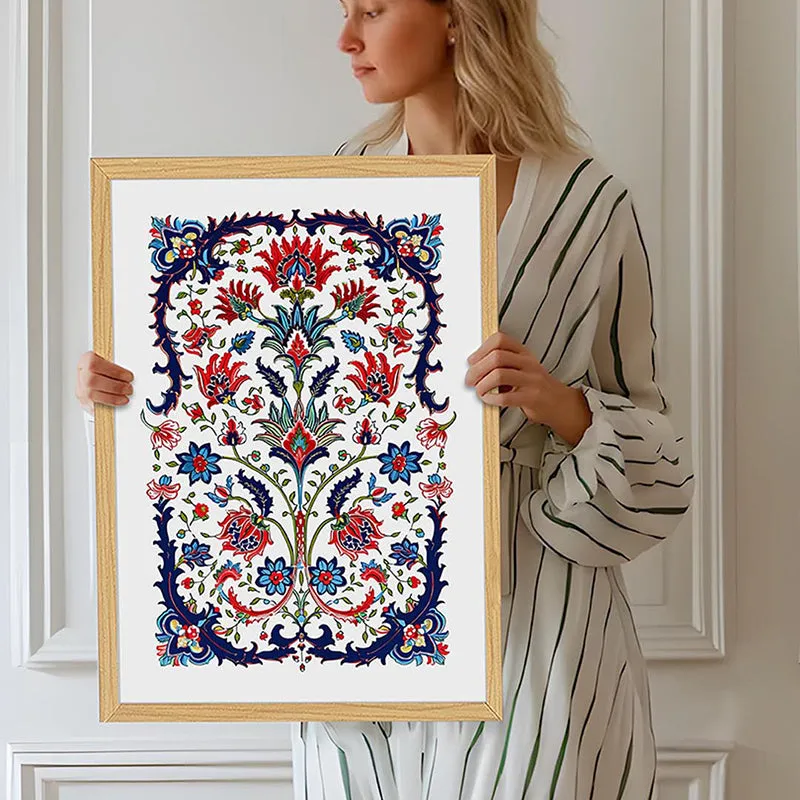 Ottoman Blooms II Wall Art media 3