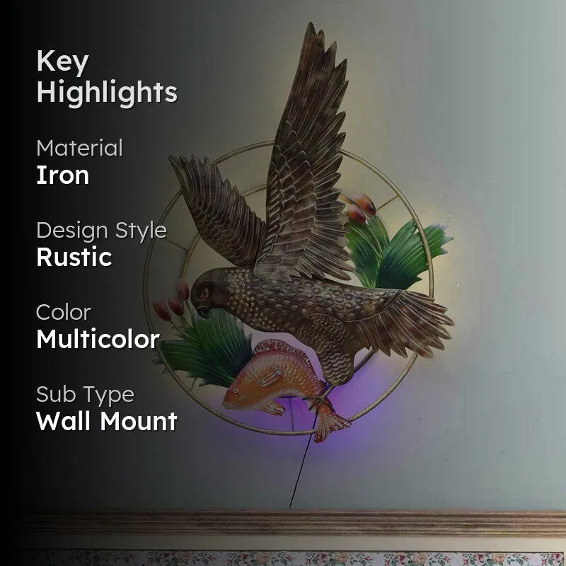 Majestic Eagle Iron Wall Accent media 2