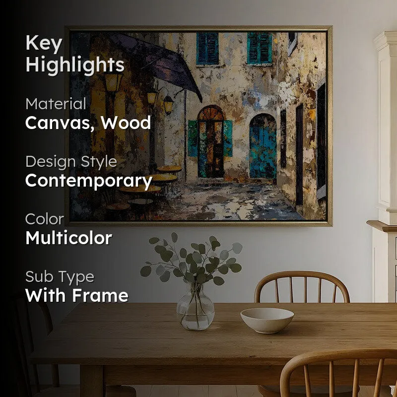 Luminique Canvas Wall Painting With Frame media 2