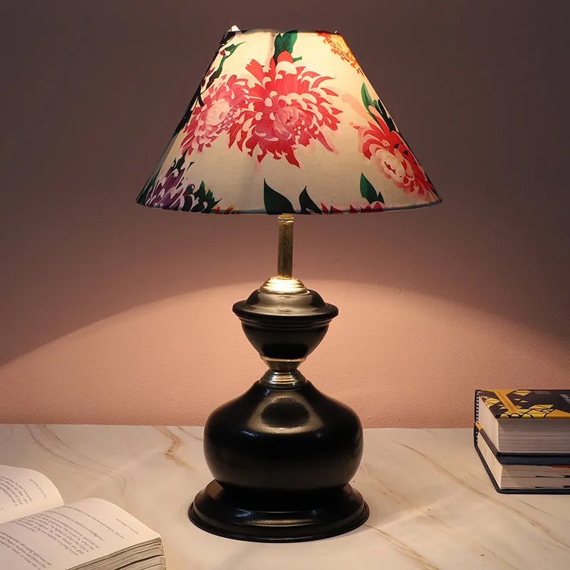 Miyabi Link Printed Iron Table Lamp - Multicolor media 1
