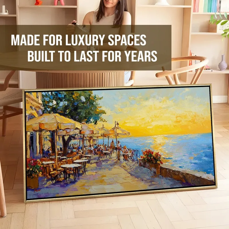 Seafar Canvas Wall Painting With Frame media 7