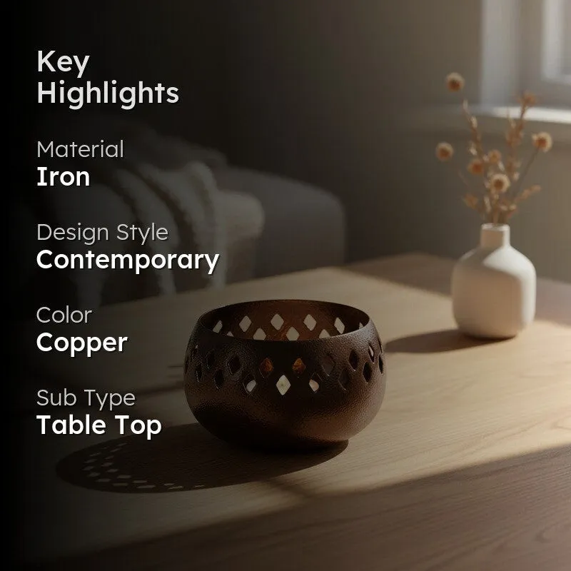 Opulent Glow Tealight Holder media 2