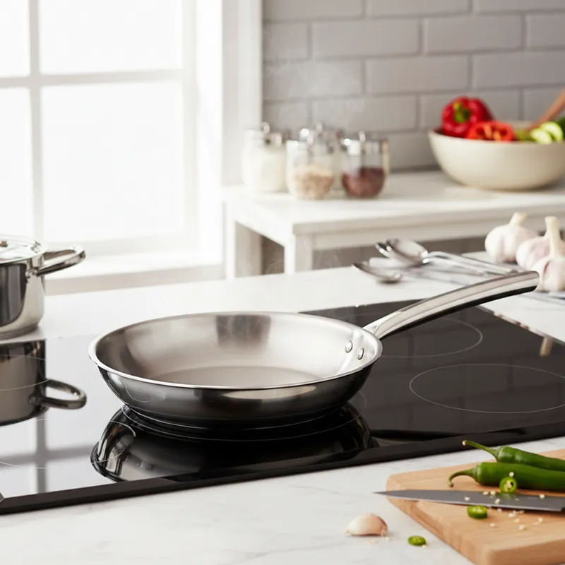 Bergner Induction Safe Frying Pan - 1500 ml/9 Inches media 1