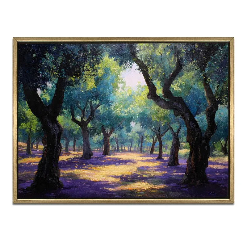 Whisperwood Canvas Wall Painting With Frame media 3