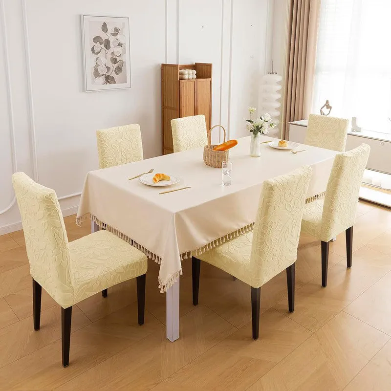 Serena Chair Cover (Beige) - Set Of Six media 1