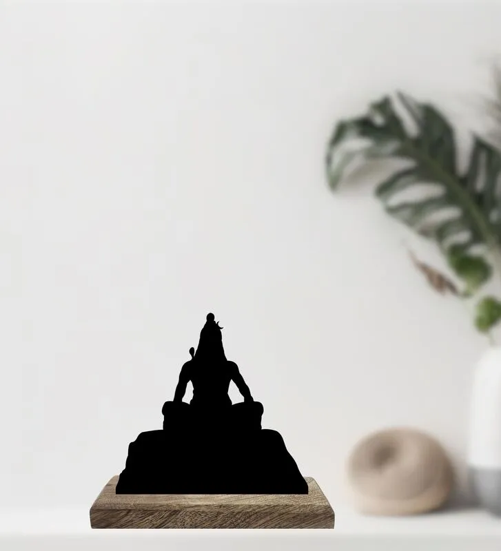 Har Har Mahadeva Showpiece - Set Of Two media 3
