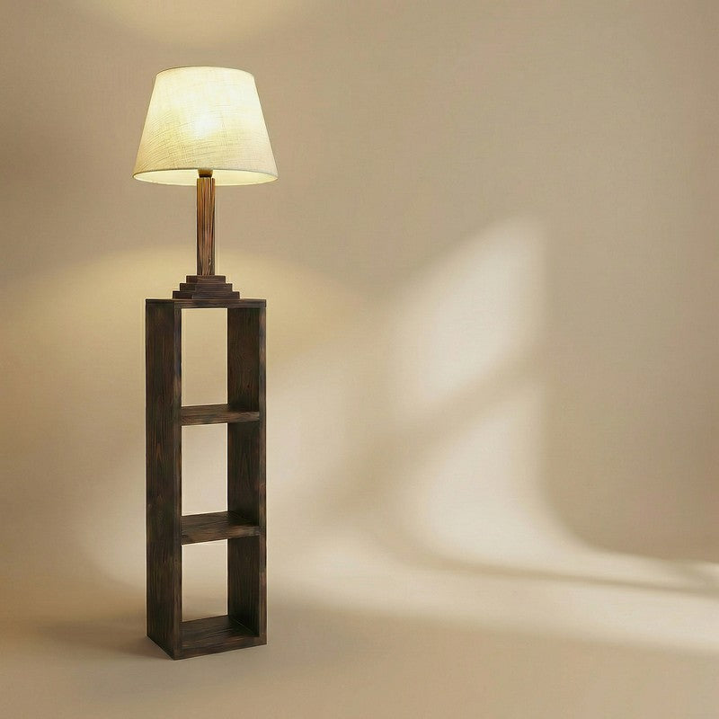 Deluzio Shelf Floor Lamp media 6