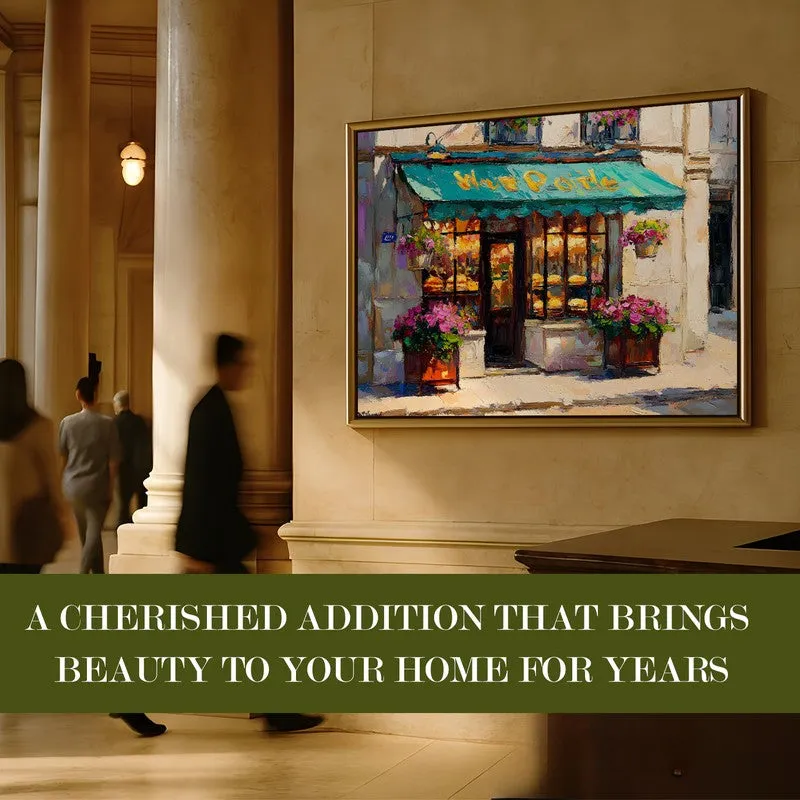 Nostalgic Canvas Wall Painting With Frame media 7