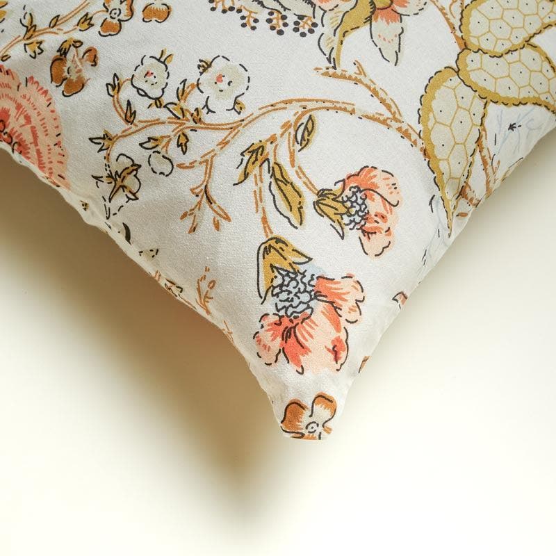 Lushlie Blooms Cushion Cover (Orange) - Set Of Five media 4