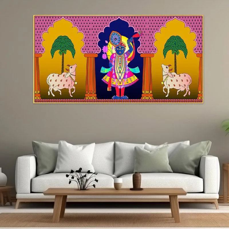 Govinda Natan Wall Painting With Frame media 5