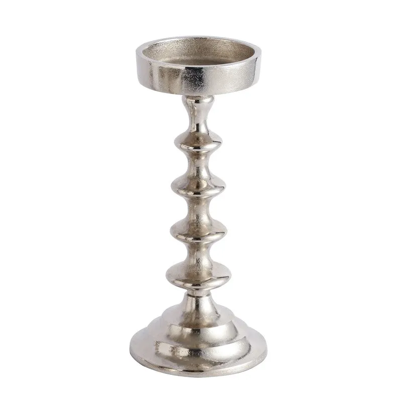 Classic Column Candle Holder -Silver media 5