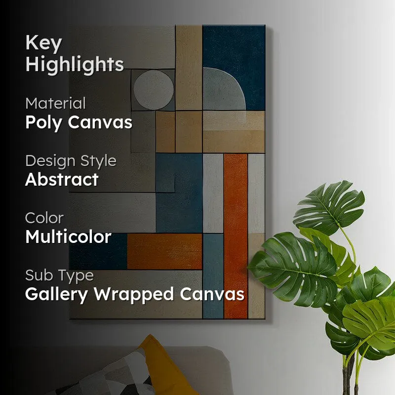 Fluid Geometry Wall Painting media 2