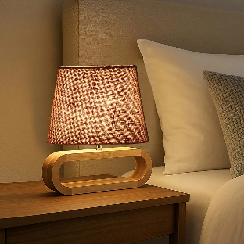 Sienna Curve Jute Table Lamp - Beige,Brown media 3