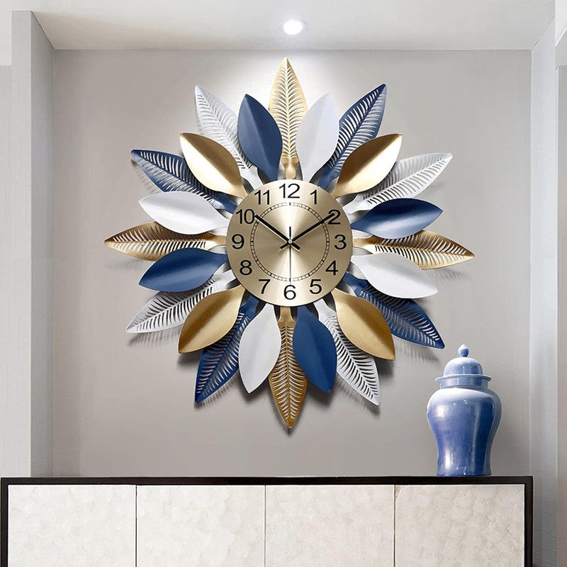 Hands Silent Wall Clock - Multicolor media 4