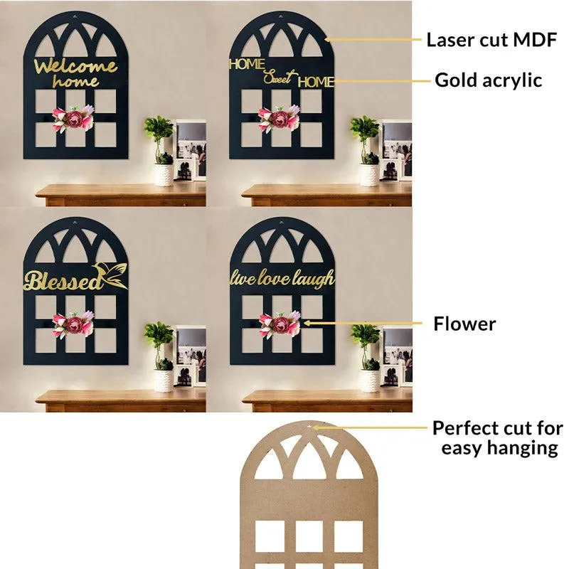 Blessed Nest MDF Wall Accent media 4