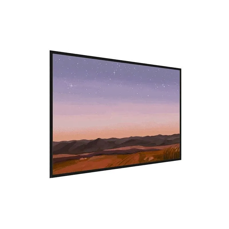 Sunset Canvas Wall Painting - Black Frame media 3