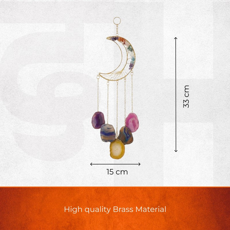 Lunar Crystal Cascade Metal Dreamcatcher media 6