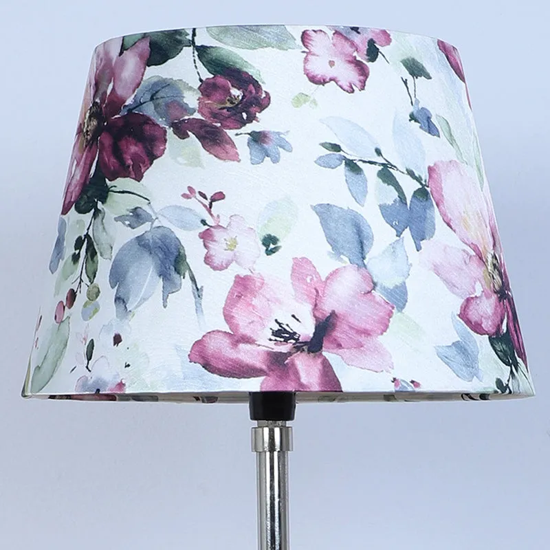 Lumikko Printed Tripod Mango Wood Table Lamp - Multicolor media 4