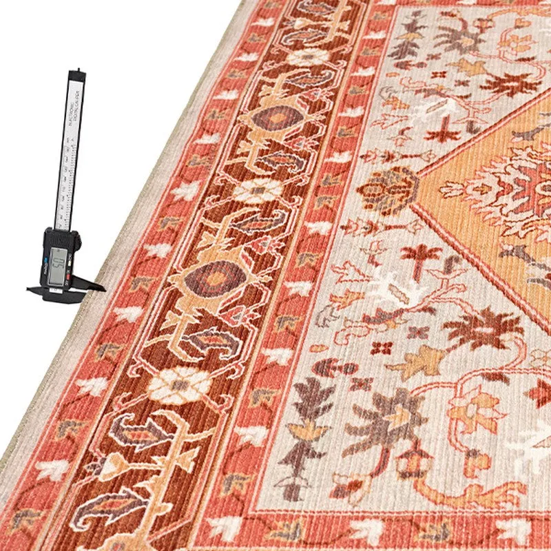 Clayra Heritage Non Anti Skid Carpet - Rust media 9