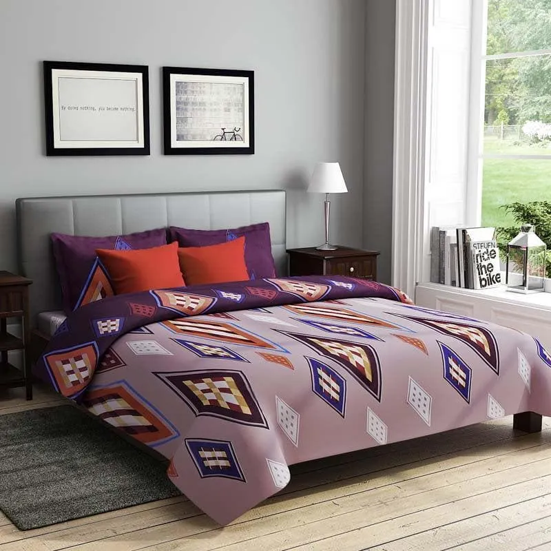 Let's Play Blocks Microfiber Bedsheet - 220 GSM media 1
