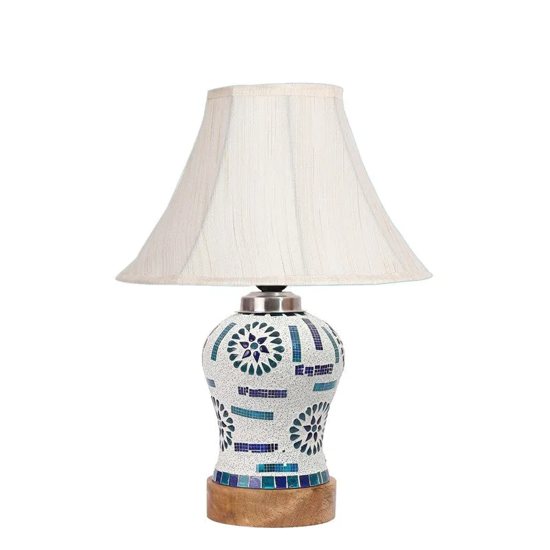 Rattanique Wooden Table Lamp - Multicolor media 5