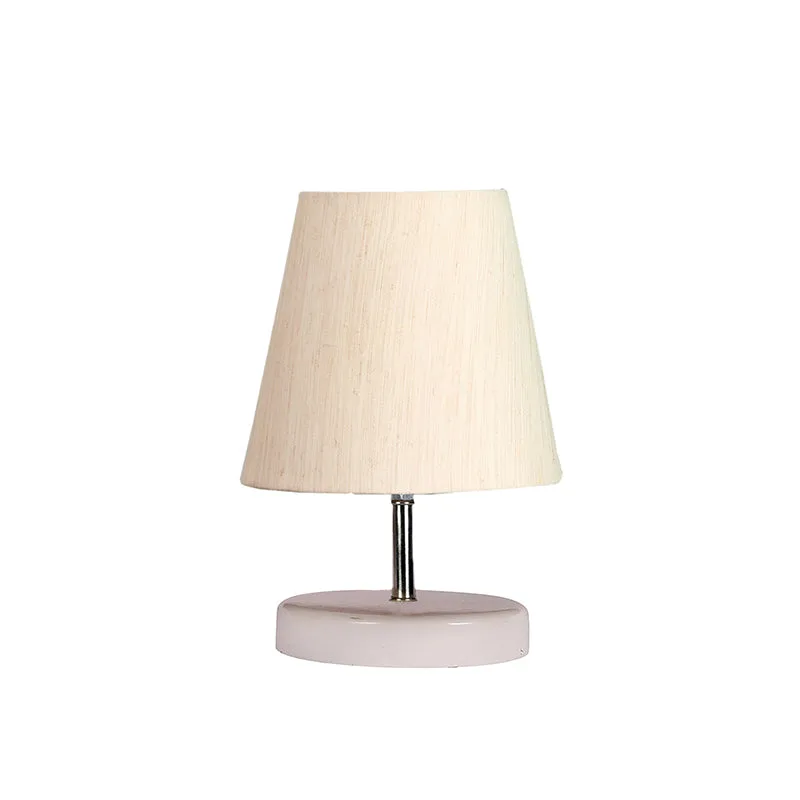 Vero Fabric Table Lamp - White media 4