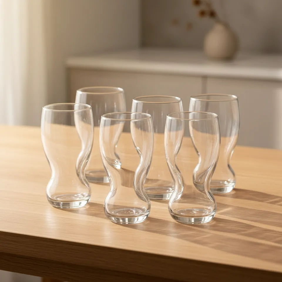Mirabo Glass Tumbler - 365 ML media 1