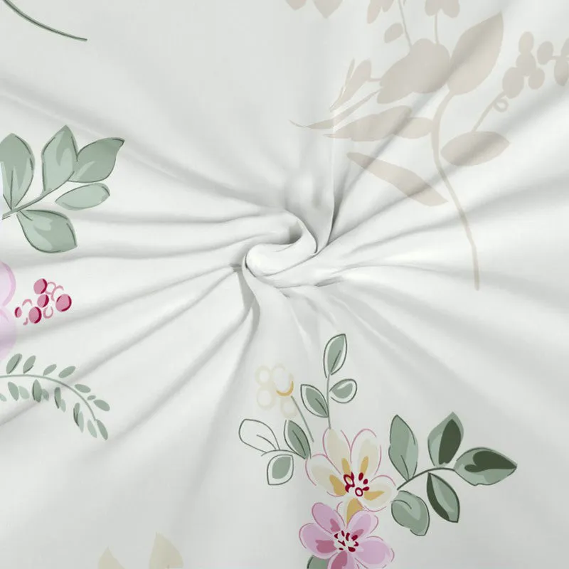 Floral Petal Radiance Curtains - Set of Three media 5