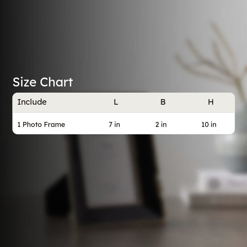 Espo Table Photo Frame - Black media 7