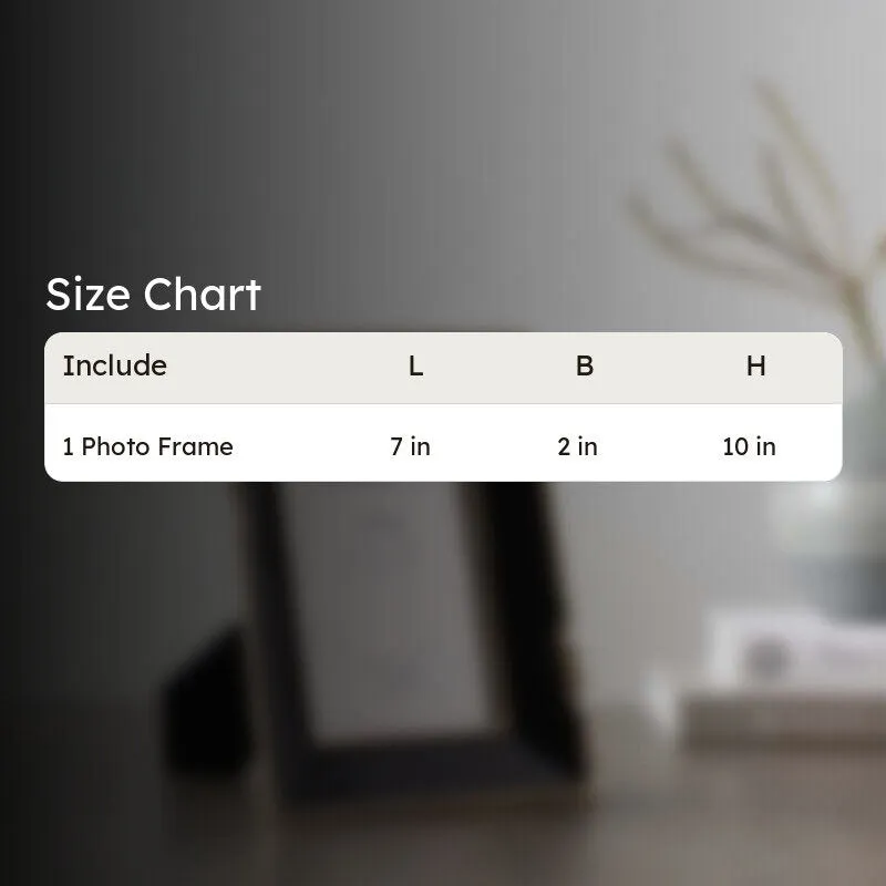 Espo Table Photo Frame - Black media 7