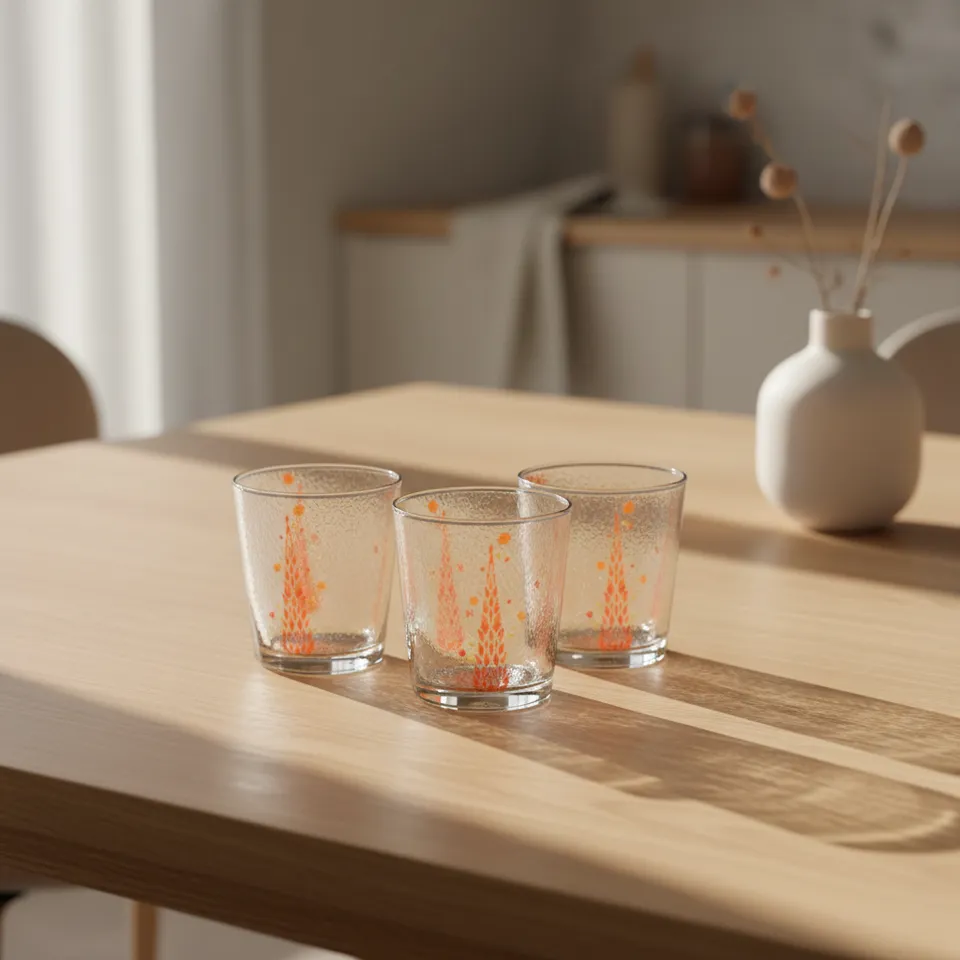 Magnate Mughal Glass Tumbler - Set Of Four media 1