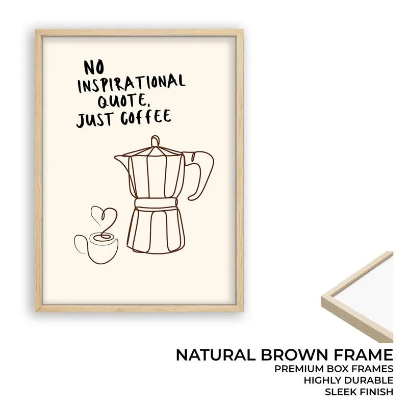CoffeeInspo Archival Canvas Wall Art - Brown media 9