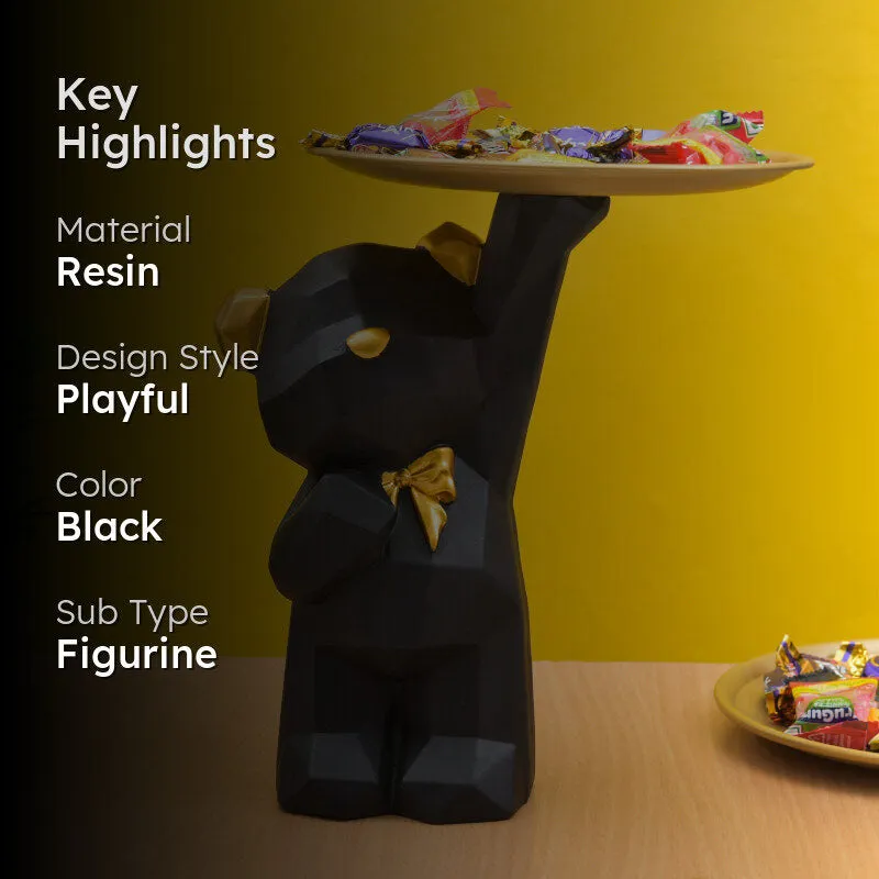 Mr Teddy Shine Showpiece - Black media 2
