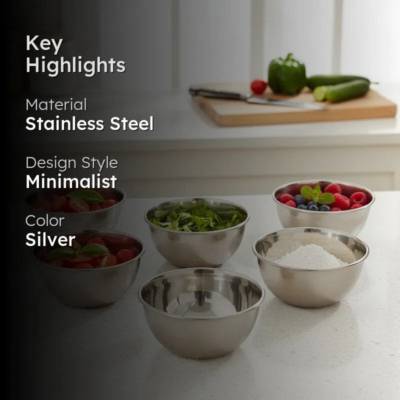 Kraft Purexo Myora Serving Bowls (300 mL Each) - Set of Six media 2