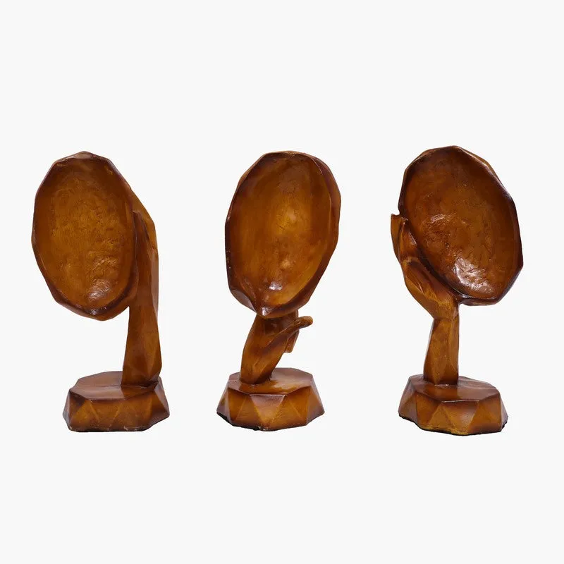 The Three Virtues Polyresin Showpiece - Set Of Three media 4