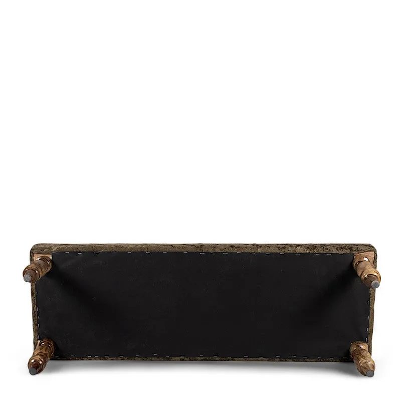 Alvino Sheesham Wooden Bench - Green media 6