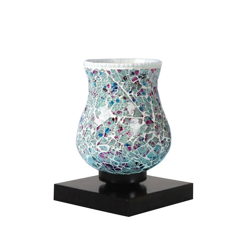 Aurelle Mosaic Glass Table Lamp - Multicolor media 6