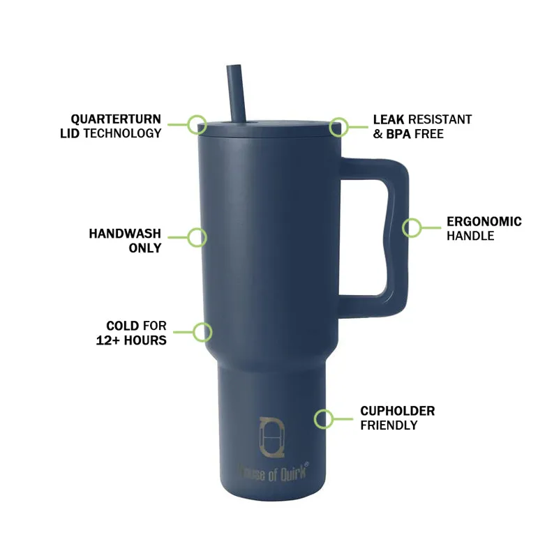 Hydra Boost Stainless Steel Tumbler (1200 ML) - Shadow Blue media 3